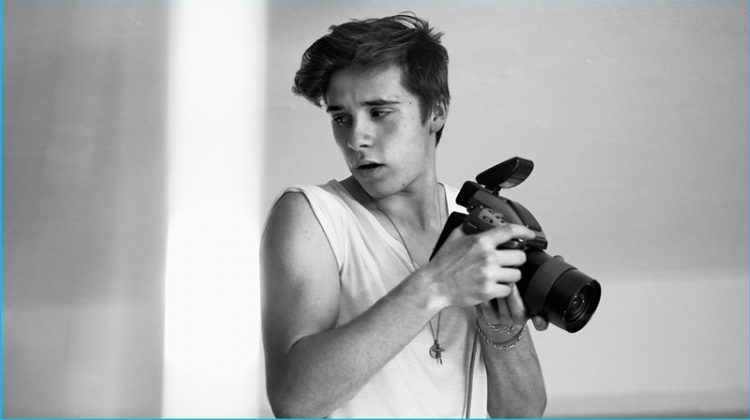 See Brooklyn Beckham’s Campaign for Burberry Brit