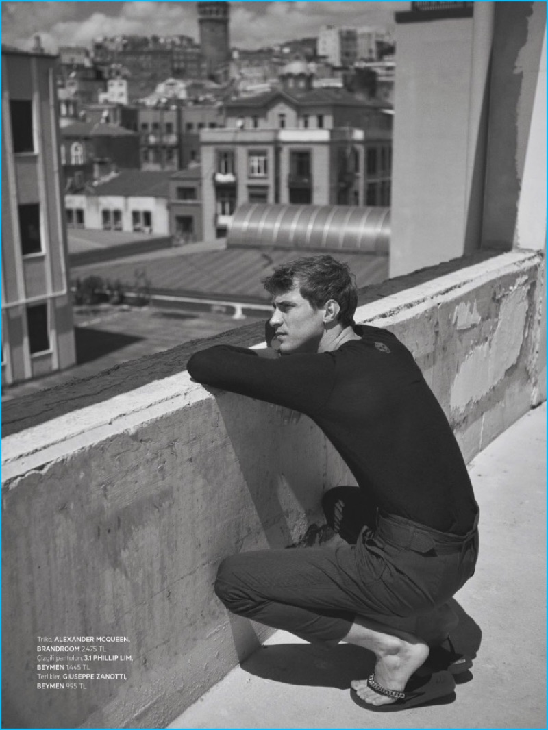 Clément Chabernaud takes in the sights of Istanbul for L'Officiel Hommes Turkey.