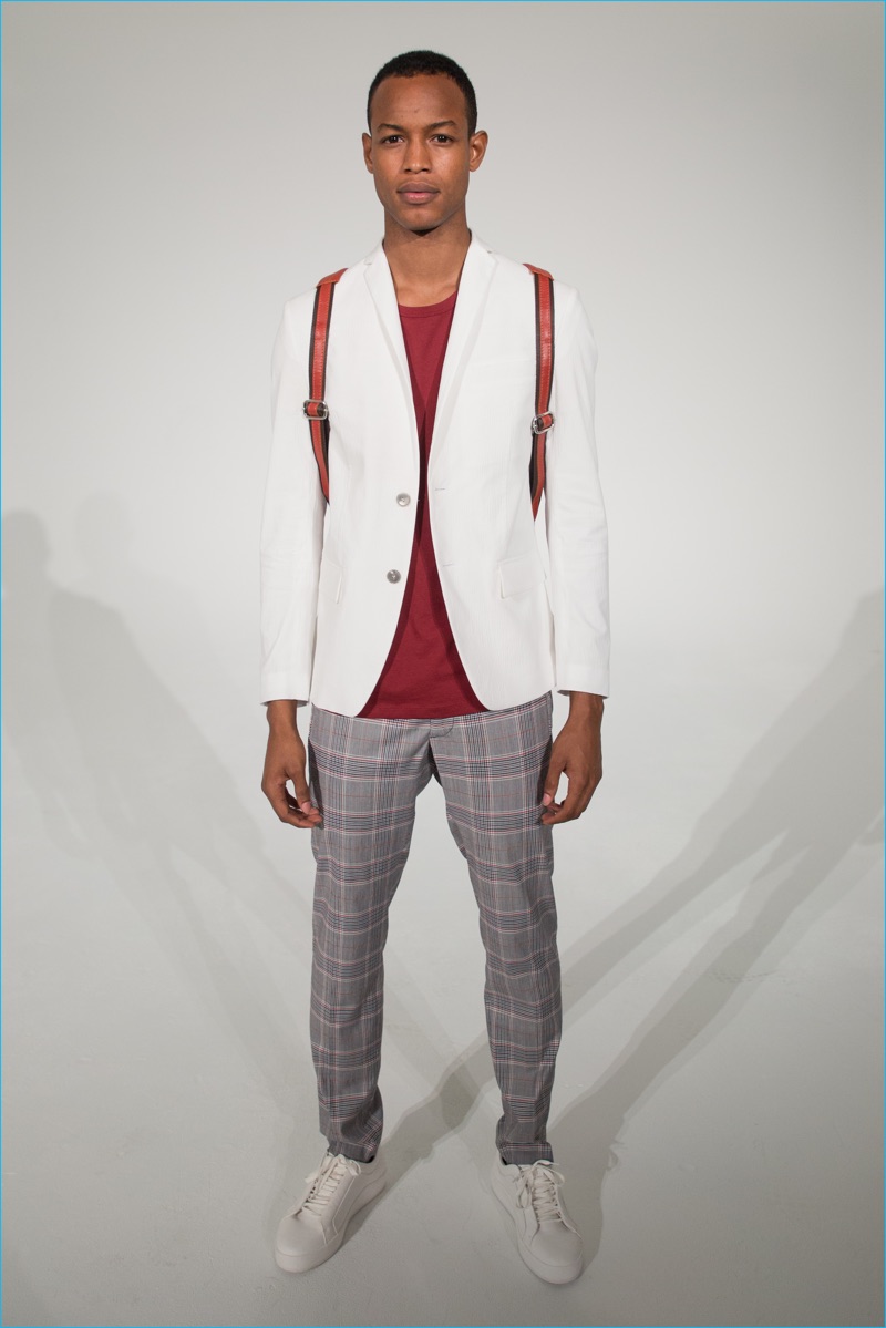 David Naman embraces smart separates for its spring-summer 2017 collection.