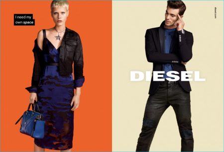 Diesel Offers Playful Twist on Typical Fashion Imagery for Fall Campaign