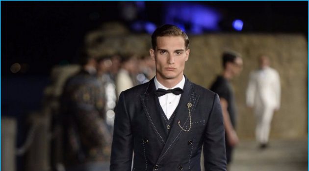 Dolce & Gabbana Travels to Naples to Present James Bond Inspired Alta Sartoria Collection Dolce & Gabbana champions James Bond as muse for its 2016 Alta Sartoria collection.