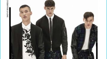 Dsquared2 Channels Dark Edge for Fall Campaign Dsquared2 Channels Dark Edge for Fall Campaign