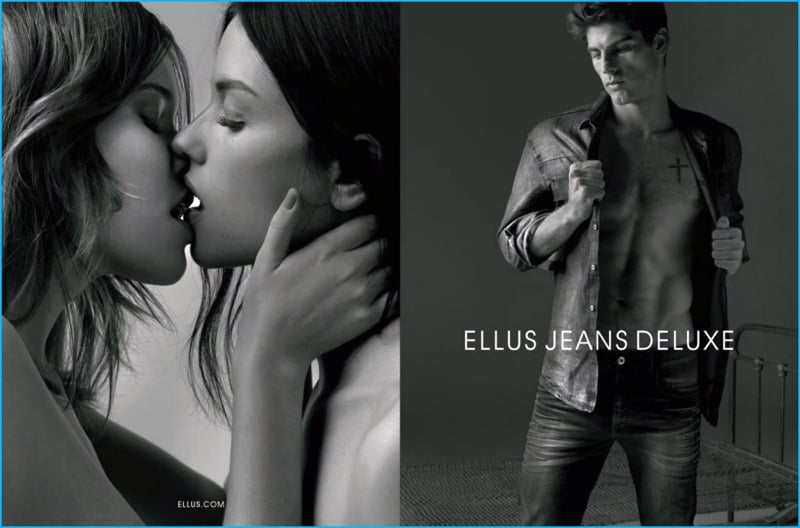 Evandro Soldati 2016 Ellus Jeans Deluxe Fall Winter Campaign