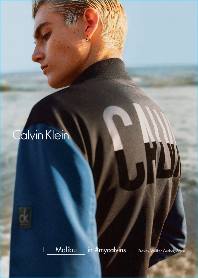 Gerber Presley 2016 Calvin Klein Campaign Fall Winter