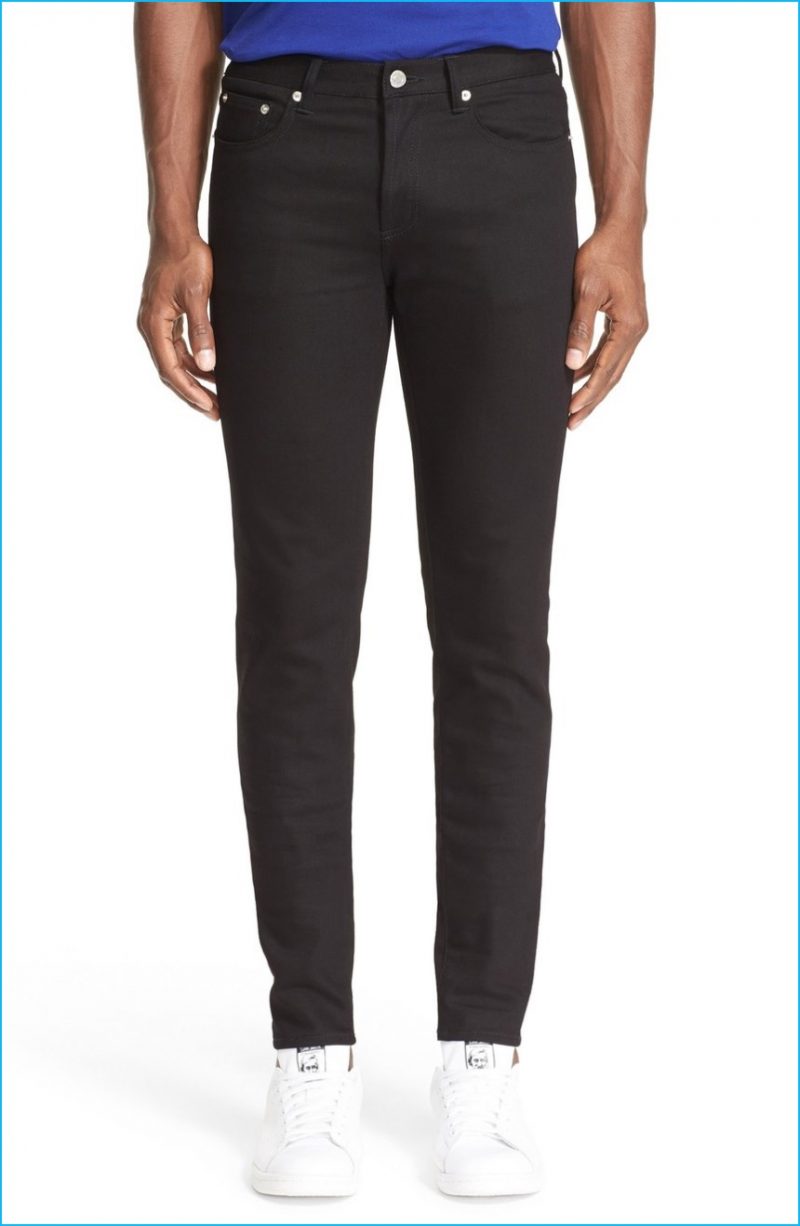 Givenchy Slim Fit Jeans with Star Details (Front)