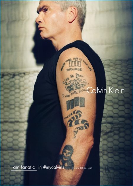 Henry Rollins 2016 Calvin Klein Campaign Fall Winter