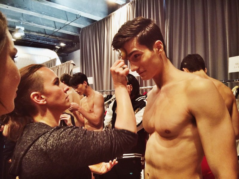 Parke and ronen ss2017 backstage