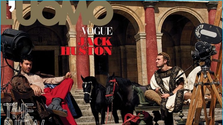 Jack Huston 2016 Cover Photo Shoot LUomo Vogue 003