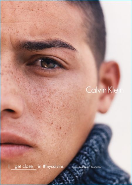 James Rodriguez 2016 Calvin Klein Campaign Closeup