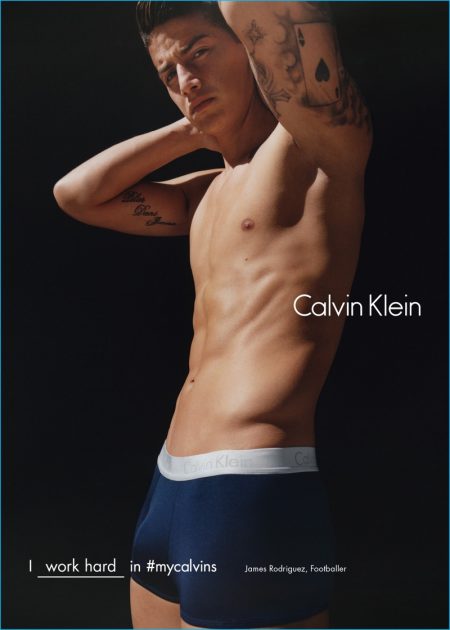 James Rodriguez 2016 Calvin Klein Campaign Underwear