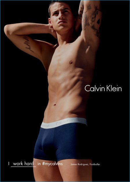 James Rodriguez Underwear 2016 Calvin Klein Campaign