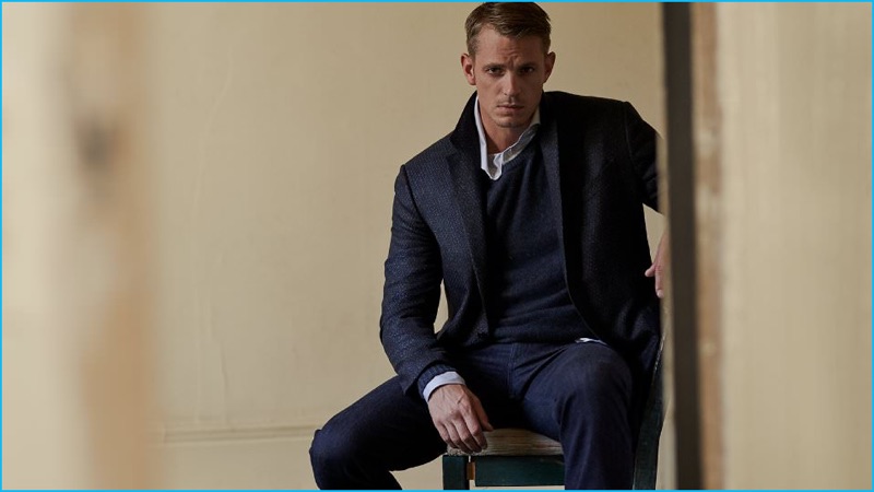 Joel Kinnaman suits up in Ermenegildo Zegna for Mr Porter.