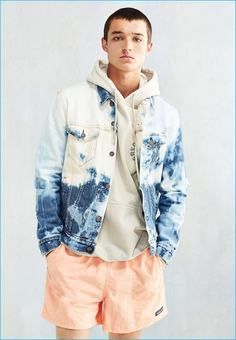 Levi's Bleached Denim Trucker Jacket