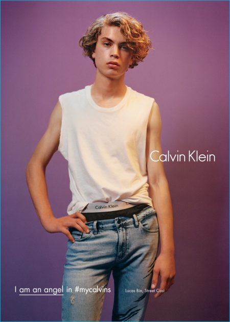 Lucas Bin 2016 Calvin Klein Campaign