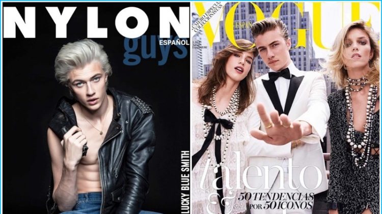 Lucky Blue Smith Covers Vogue España & Nylon Guys Español