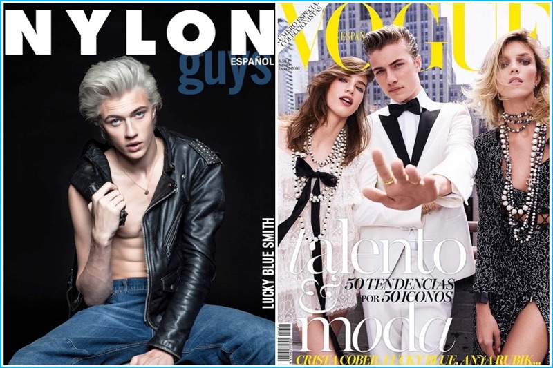 Lucky blue smith 2016 covers