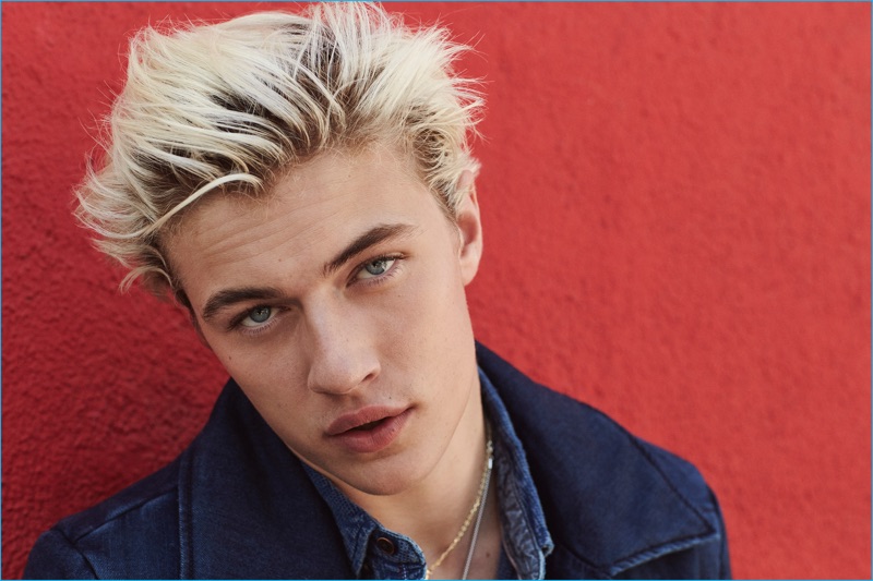 Lucky Blue Smith fronts Hilfiger Denim's fall-winter 2016 campaign.