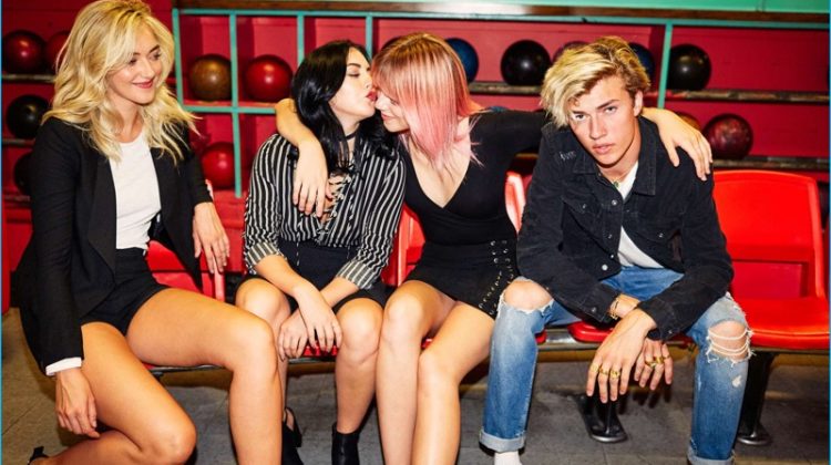 Lucky Blue Smith & The Atomics Go Bowling with H&M