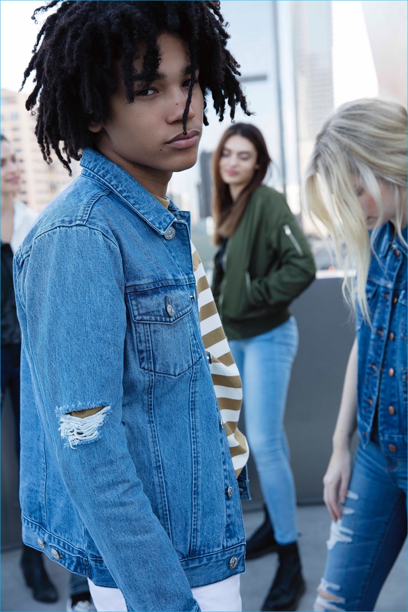 Luka Sabbat stars in PacSun's fall-winter 2016 denim campaign.