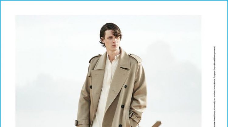 Playa Sin Sombrilla: Marc-André Turgeon Dons Stunning Coats for Icon El País