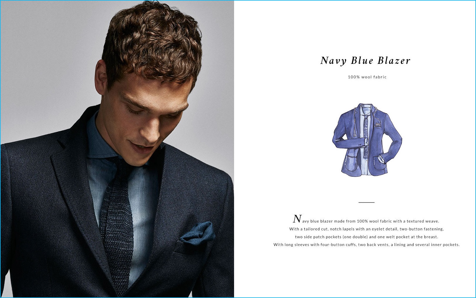 Men's Key Wardrobe Items from Massimo Dutti