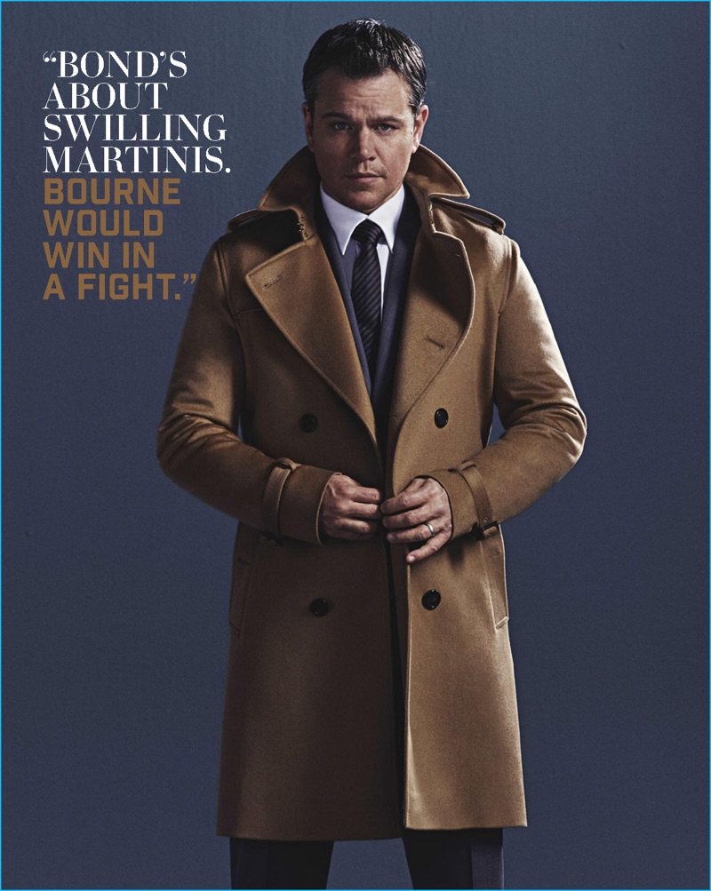 Matt Damon is ready for fall with a dashing photo shoot from GQ Australia.