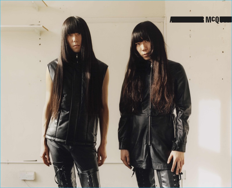 Taigen Kawabe and Yuki Tsujii of Bo Ningen for McQ's fall-winter 2016 campaign. » McQ Introduces Us to Japanese Band Bo Ningen Taigen Kawabe and Yuki Tsujii of Bo Ningen for McQ's fall-winter 2016 campaign.