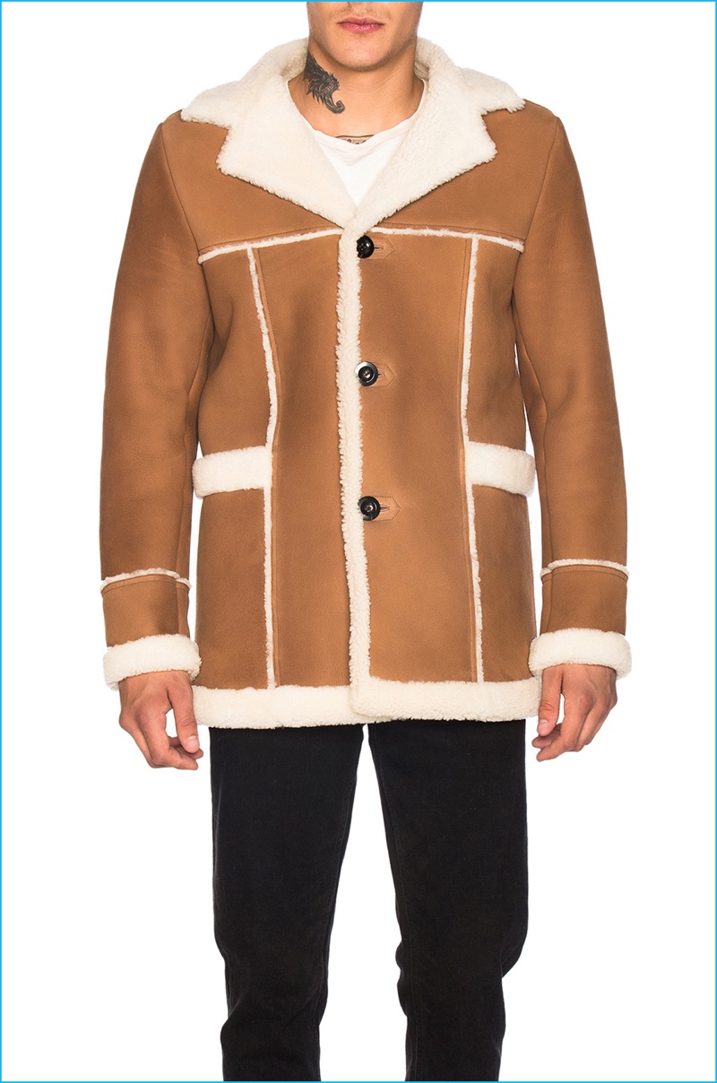 Loewe Men's Shearling Coat