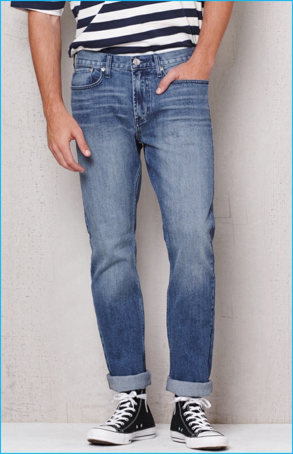 PacSun Slim Medium Wash Stretch Jeans