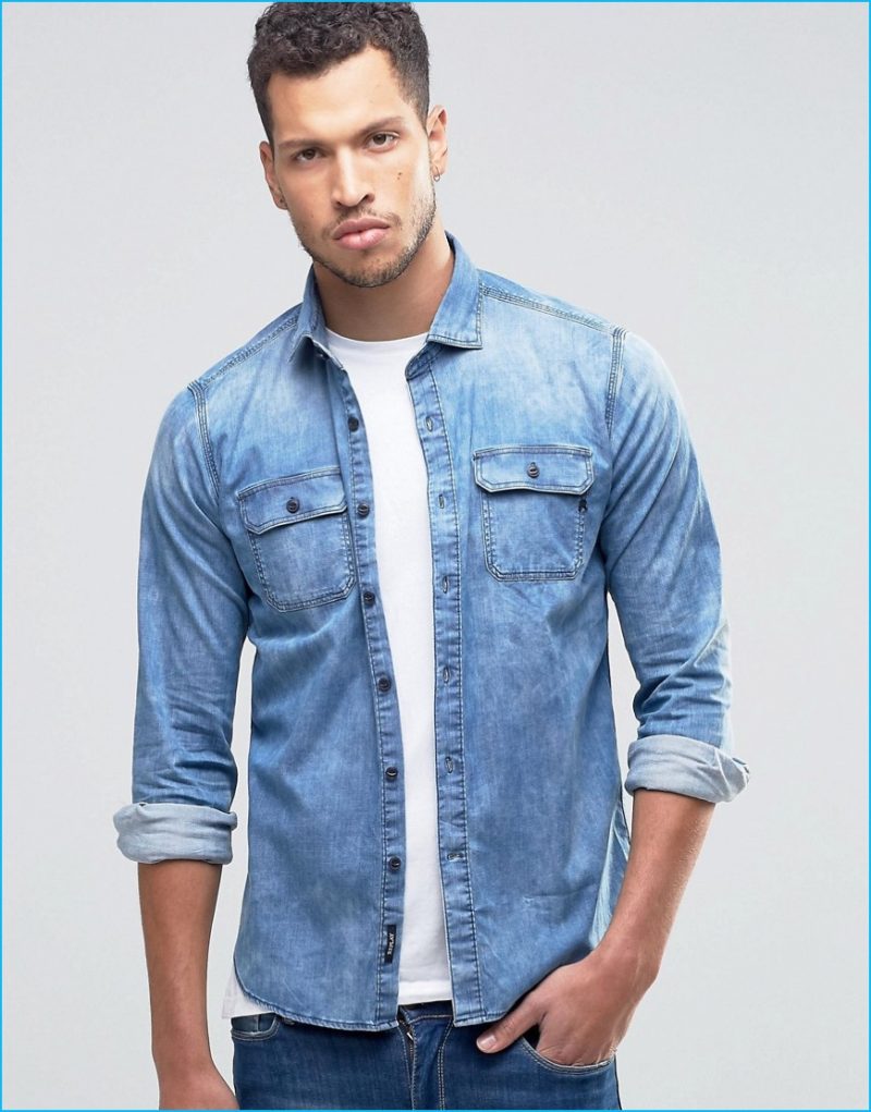 Replay Denim Shirt