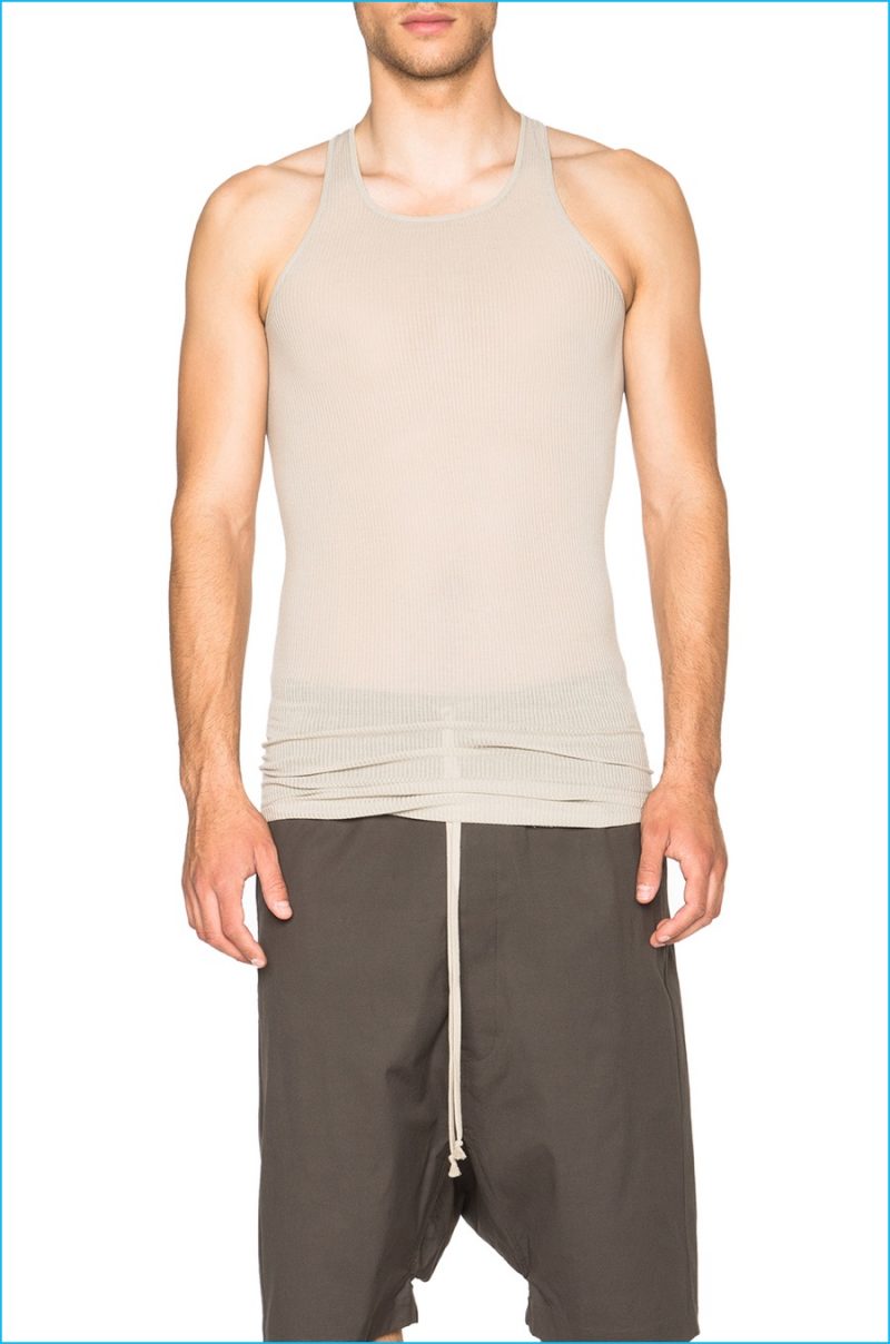 Rick Owens Basic Rib Tank