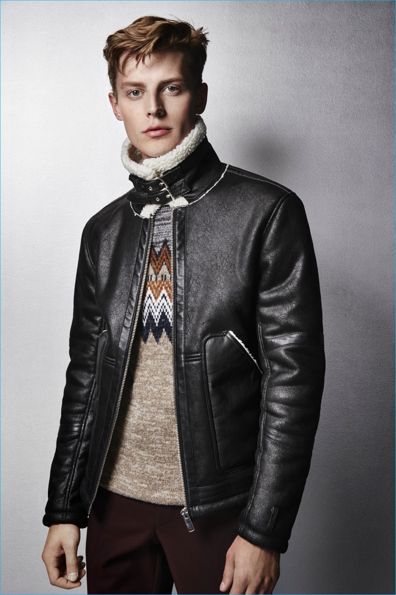 River Island channels Nordic style with its festive jumpers and statement leather.