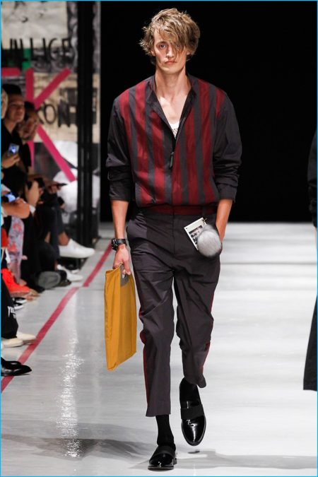 Robert Geller Revisits Relaxed 80s Style