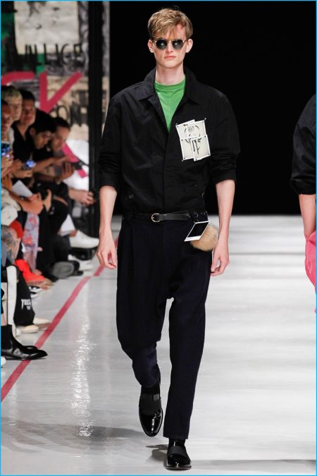 Robert Geller Revisits Relaxed 80s Style