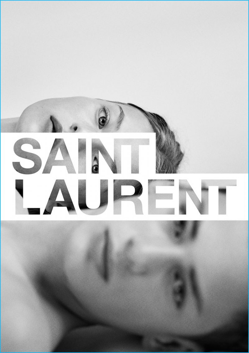 AGNES & MATTIA - PARIS, MAY 28TH - ‪#‎YSL01‬ BY ANTHONY VACCARELLO PHOTOGRAPHED BY COLLIER SCHORR