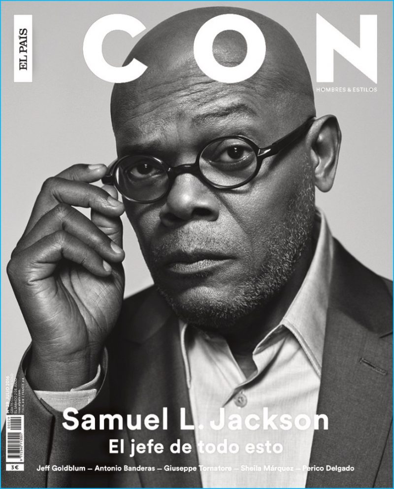 Samuel L Jackson 2016 Icon El Pais Cover Photo Shoot 001