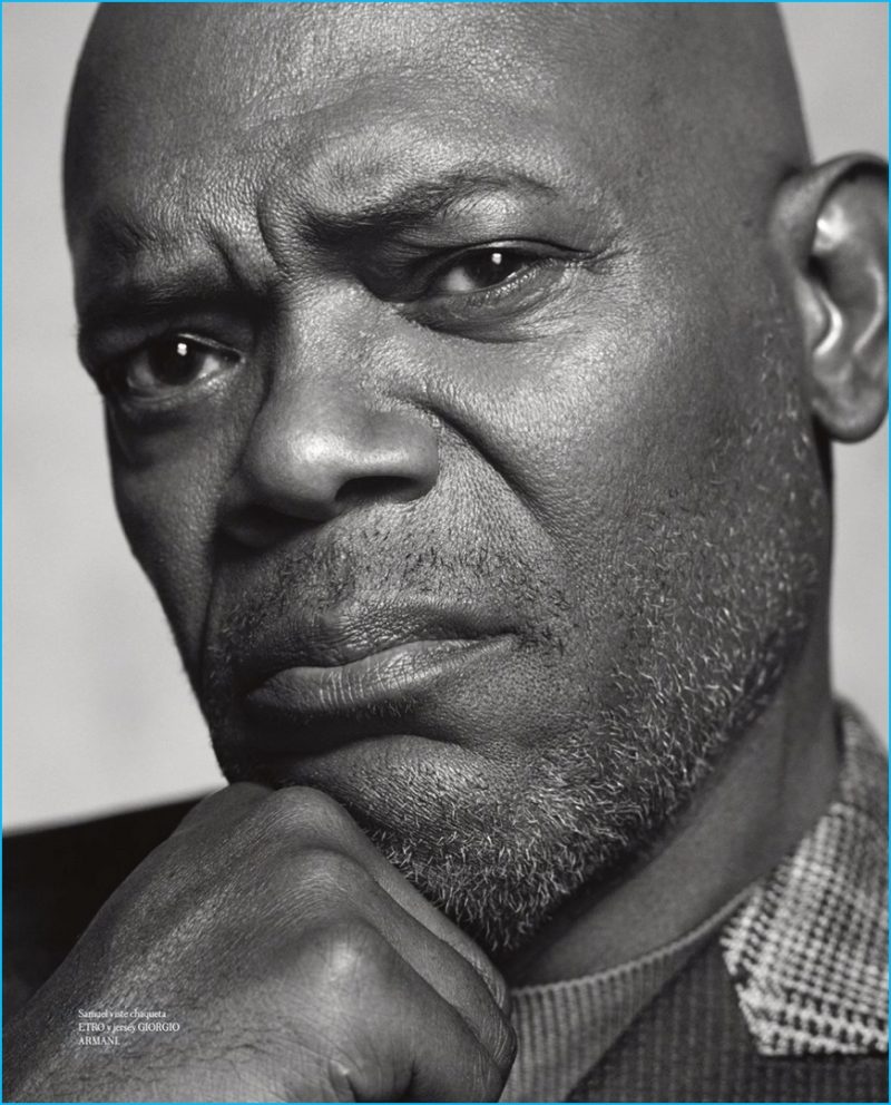 Samuel L. Jackson photographed by Michael Schwartz for Icon El País.