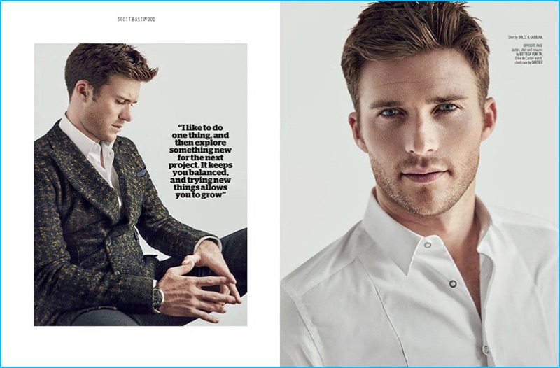 Scott Eastwood photographed by Mitchell Nguyen McCormack for August Man Malaysia.
