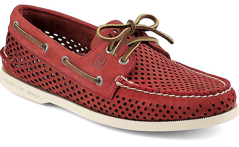 Sperry Authentic Original Perforated 2-Eye Boat Shoe » 5 Beach Essentials Your Wardrobe Needs this Summer Sperry Authentic Original Perforated 2-Eye Boat Shoe