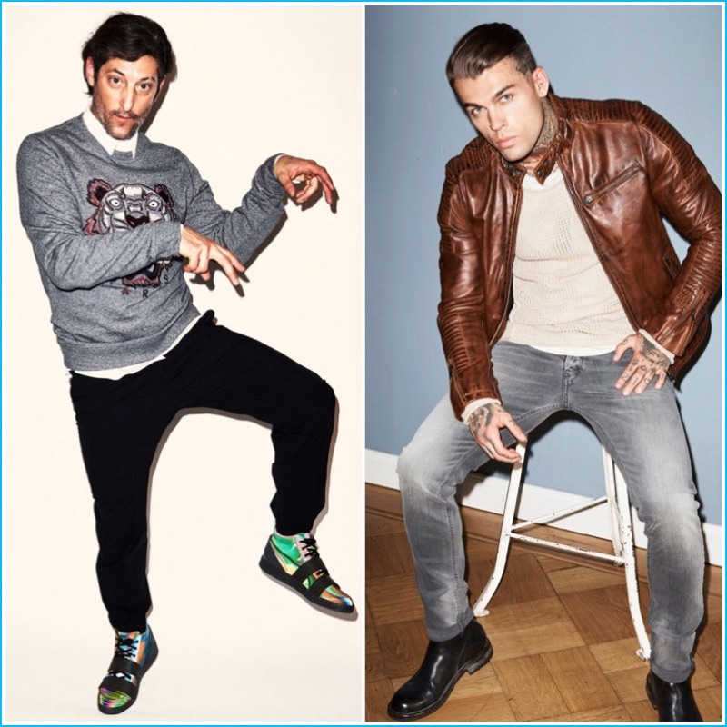 Wormland Fall 2016 Preview (Left to Right): Models Tony Ward, Stephen James » Tony Ward & Stephen James Preview Fall Fashions from Wormland Wormland Fall 2016 Preview (Left to Right): Models Tony Ward, Stephen James