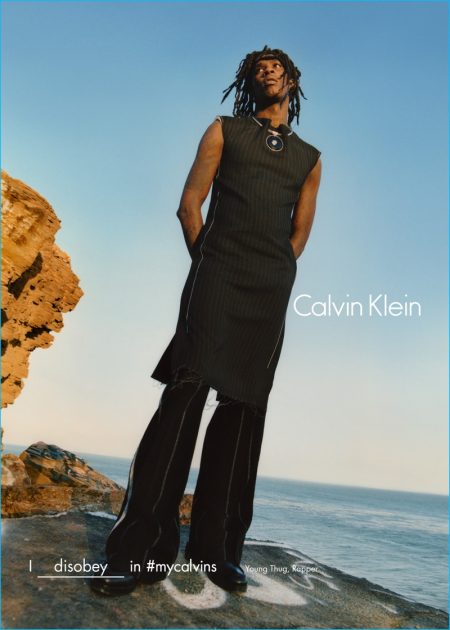 Young Thug 2016 Calvin Klein Campaign copy