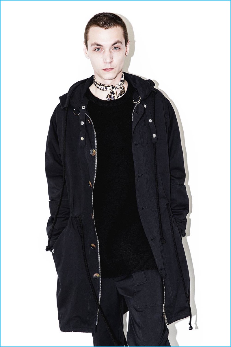 3.1 Phillip Lim Men's Hooded Parka