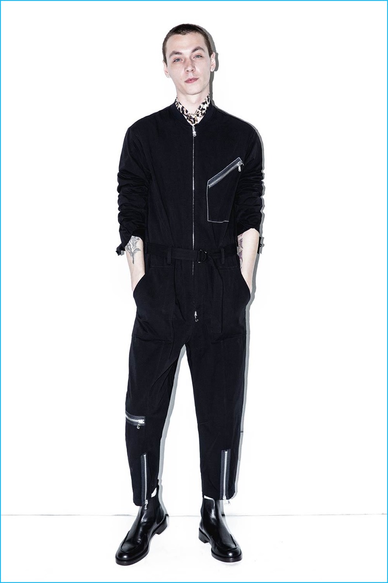 3.1 Phillip Lim Men's Pilot Jumpsuit