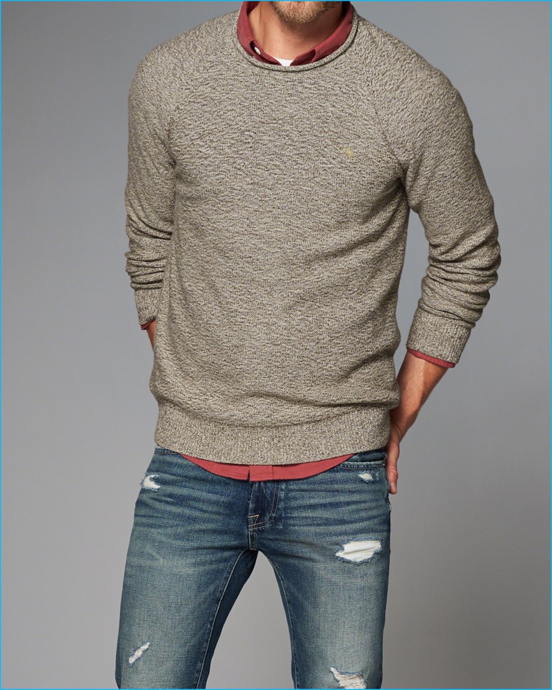 Abercrombie & Fitch Roll Neck Sweater » Sweater Prep: Discover Abercrombie & Fitch's Latest Arrivals Abercrombie & Fitch Roll Neck Sweater