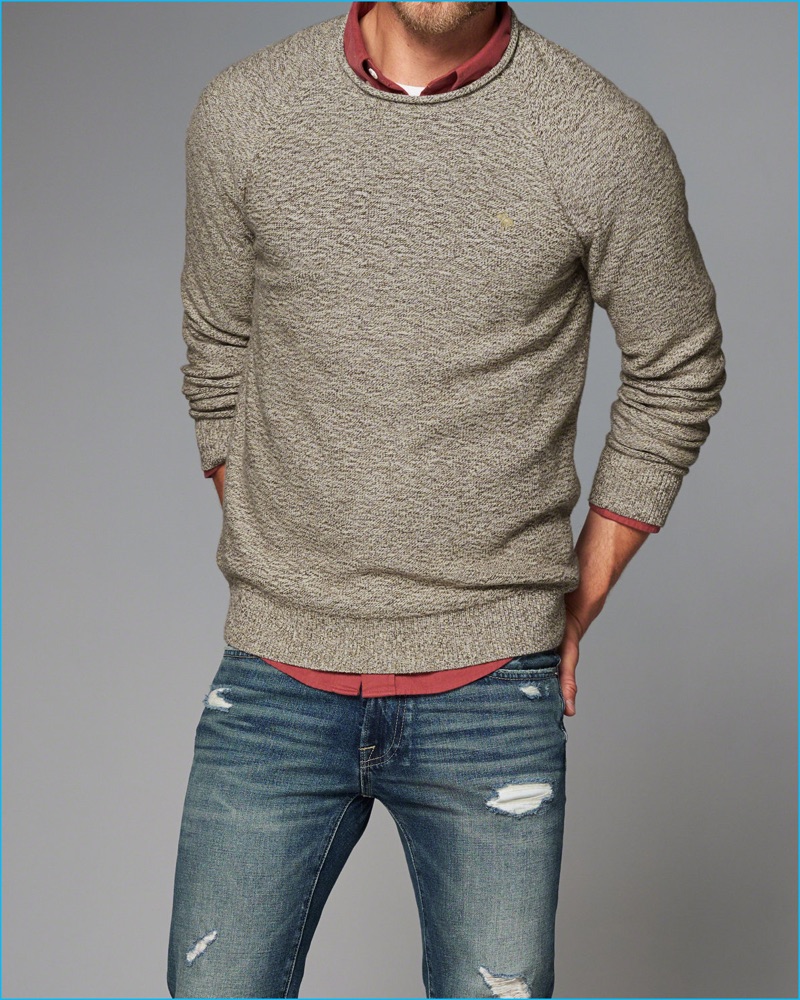 Abercrombie & Fitch Roll Neck Sweater