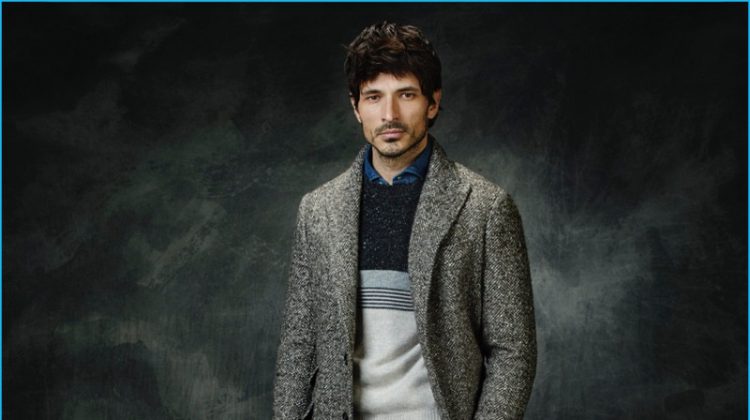 Andres Velencoso 2016 Brunello Cucinelli Fall Winter Menswear 004