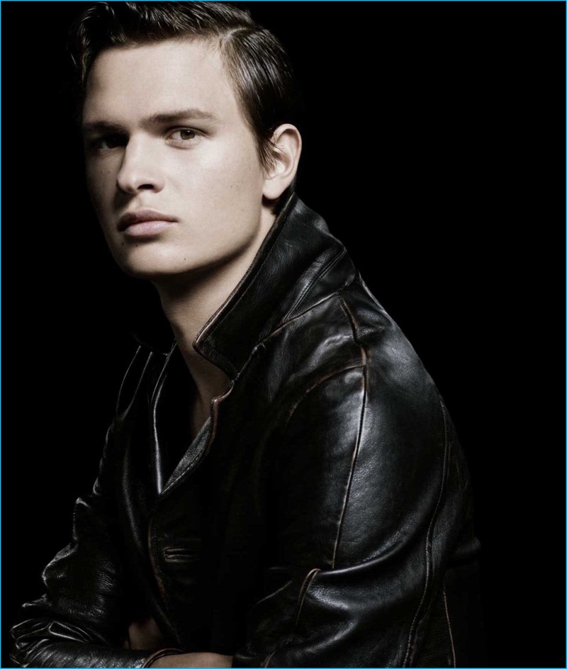 Ansel Elgort stars in Prada L'Homme's fragrance campaign.