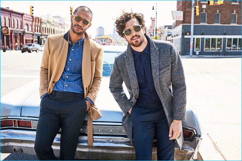 Nathan Owens and Paul Kelly photographed by Ben Watts for Bonobos' fall-winter 2016 catalogue. » Bonobos Heads to Detroit for Fall Catalogue Nathan Owens and Paul Kelly photographed by Ben Watts for Bonobos' fall-winter 2016 catalogue.