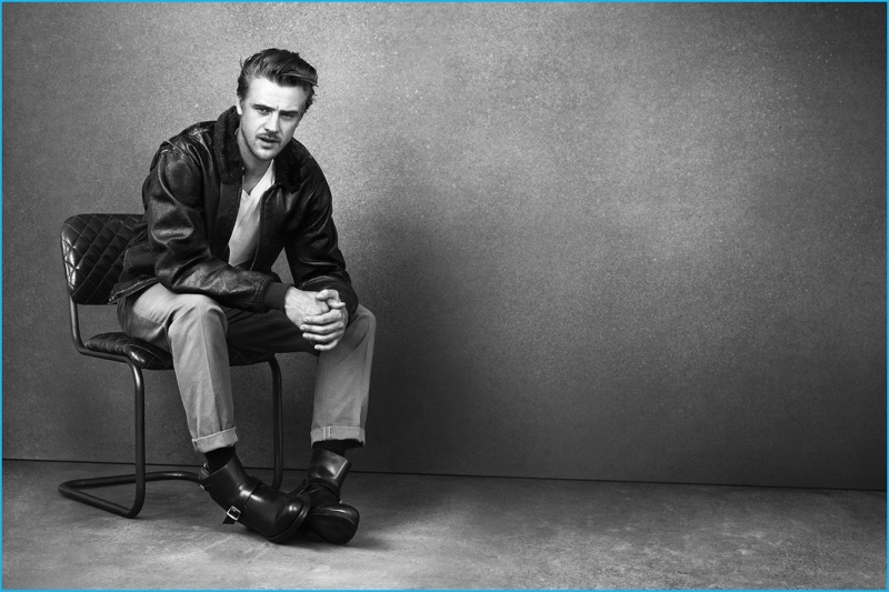 Boyd Holbrook stars in Frye's fall-winter 2016 campaign.