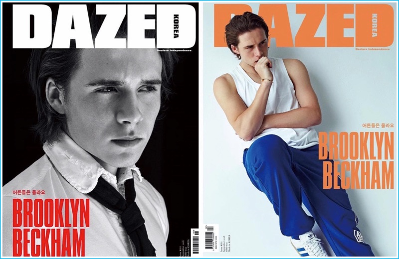 Brooklyn beckham 2016 dazed korea covers